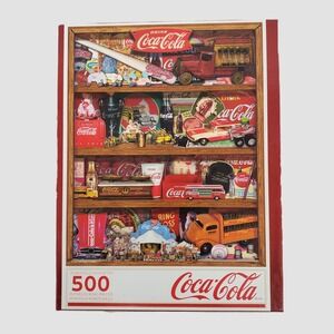 Springbok Coca Cola 500 Piece Jigsaw Puzzle 18x23.5 33-01517 USA Made Pre-Owned
